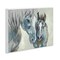 Stupell Industries Grey Horse & Foal Wall Plaque Art Design by Jacob Q